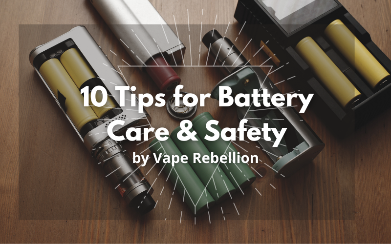 10 Tips for Battery Care and Safety
